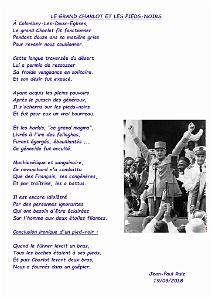 LE GRAND CHARLOT ET LES PIEDS NOIRS